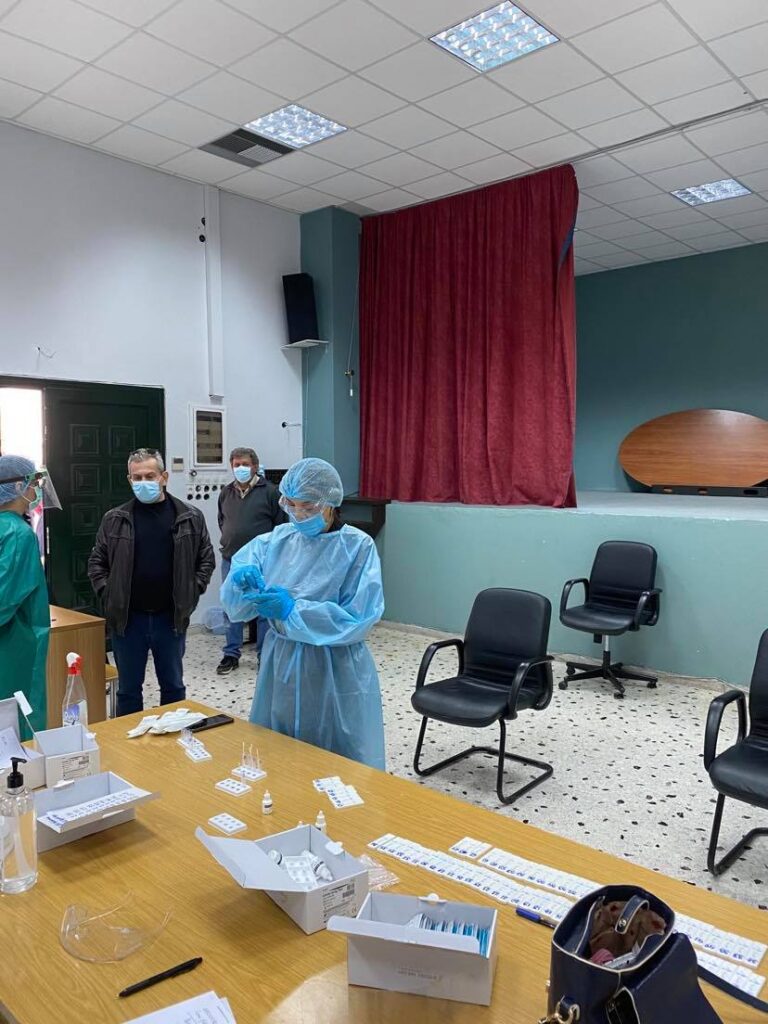 Rapid tests Δομβραίνα